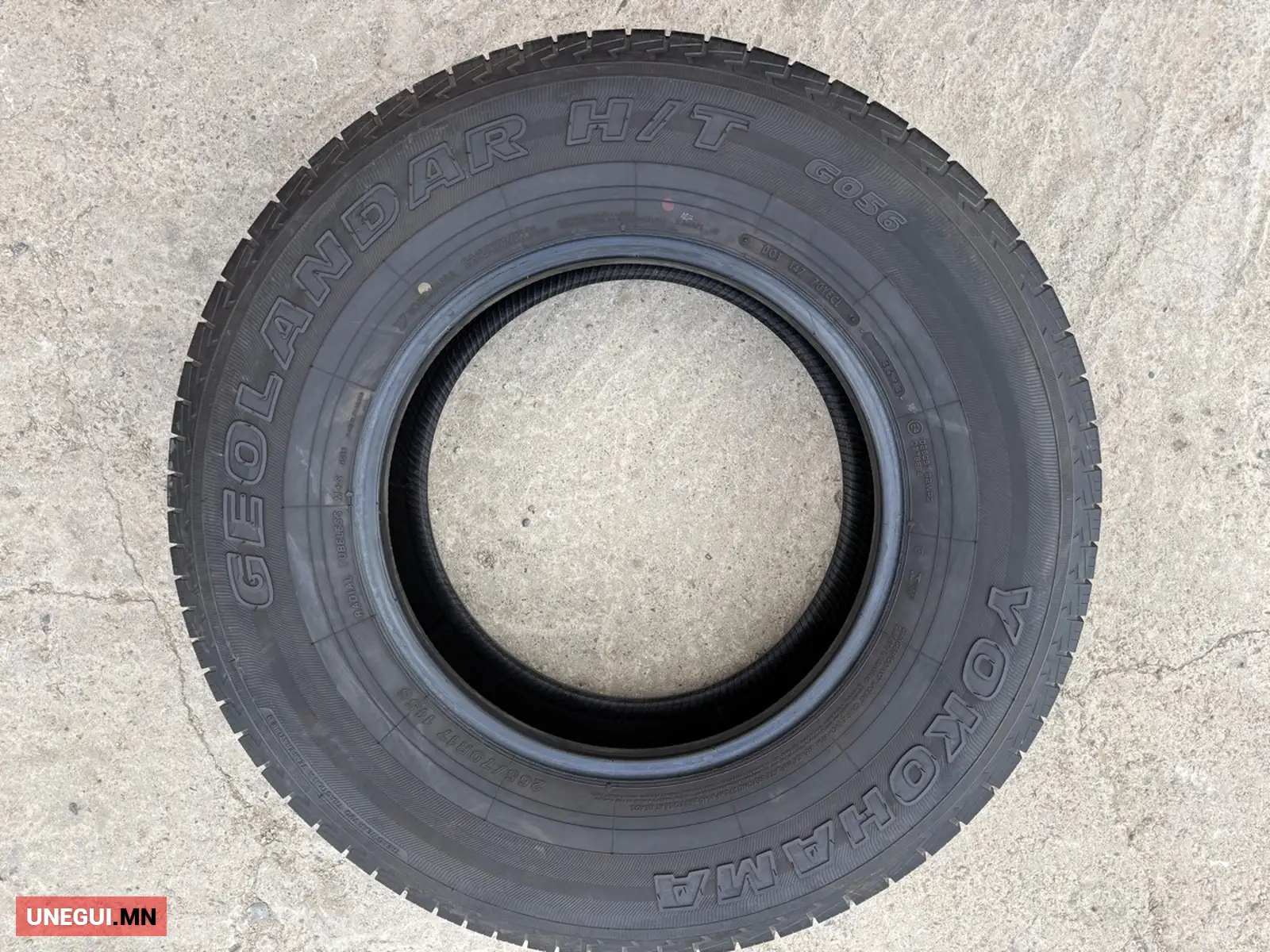 Зуны дугуй 265/70R17 Yokohama Geolandar (2023 он, 4 ш) 2