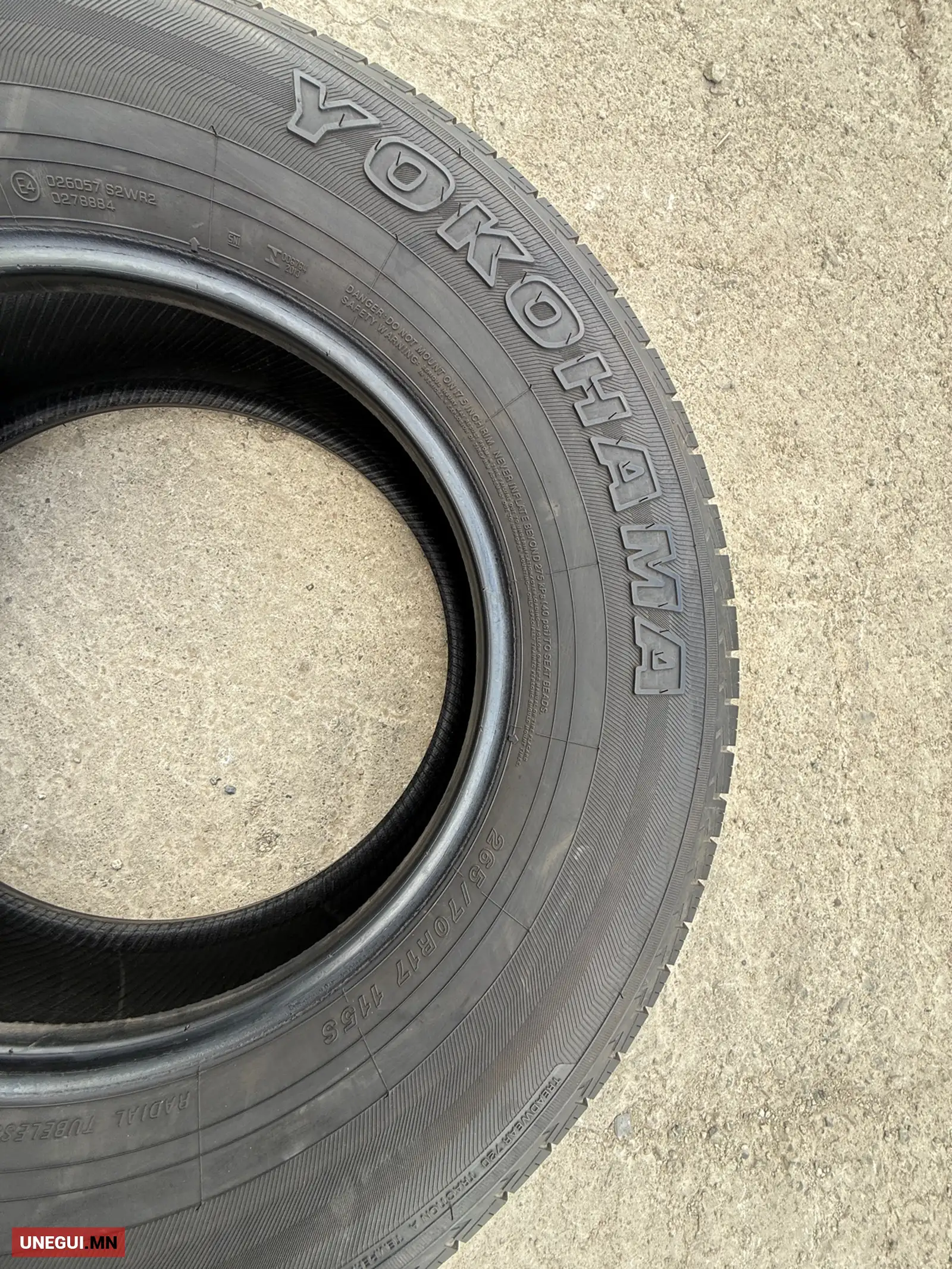 Зуны дугуй 265/70R17 Yokohama Geolandar (2023 он, 4 ш) 3