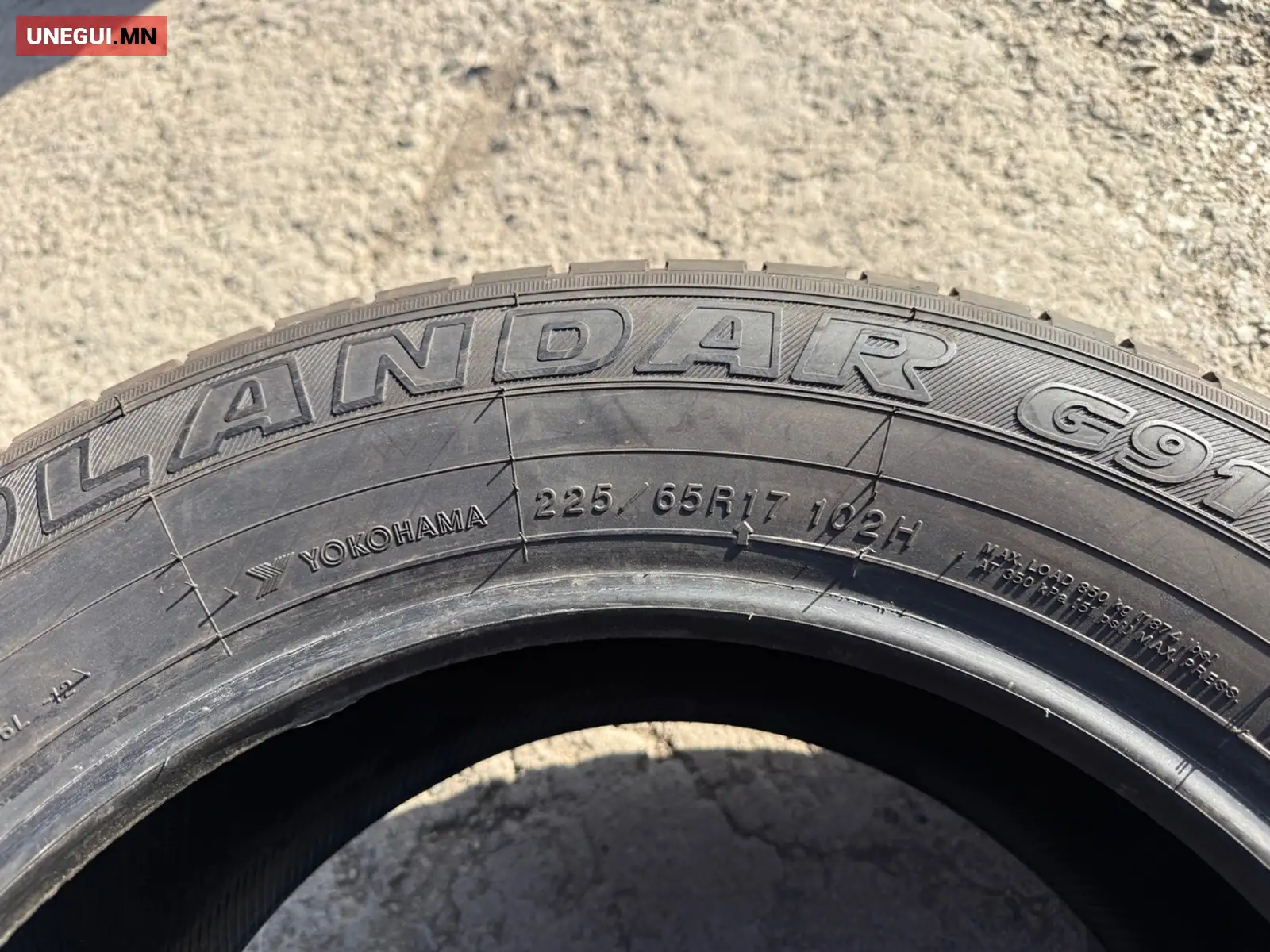 Зуны дугуй 225/65R17 шинэ (Япон) 4
